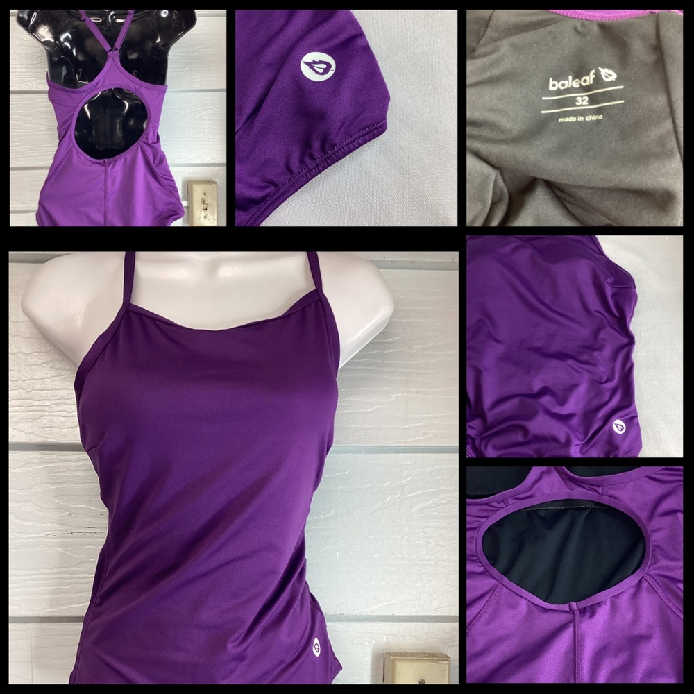 Classic Purple One-Piece Swimsuit 49 - Picture 3 of 5